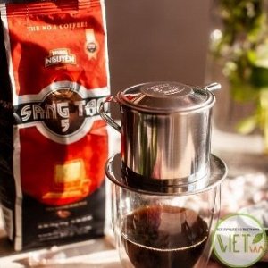 Молотый кофе  фирмы «TrungNguyen» «SANG TAO  №5» Состав: арабика, робуста.Вес: 340 грамм