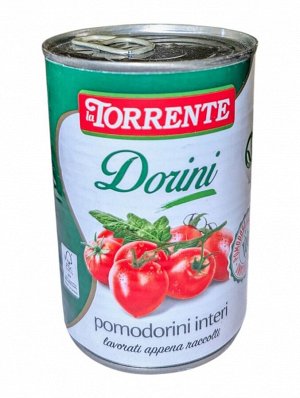 Помидоры в собственном соку цельные La Torrente Dorini Pomidori interi