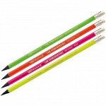 Карандаш ч/г Bic &quot;Evolution Fluo&quot; HB, заточен., пластиковый