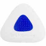 Ластик Erich Krause &quot;Smart Mini&quot;, треугольный, термопластичная резина, пластик. держ., 36*36*8мм