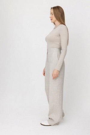Брюки  льняные 13-39