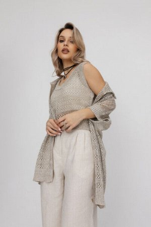 Жилет из льна 7-50