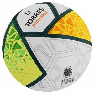 Футбольный мяч TORRES Training, F3239, ручная сшивка, 32 панели, PU
