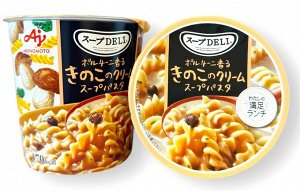 Суп б/п DELI сливочный с макаронами и грибным соусом Ajinomoto, 42.3 гр.