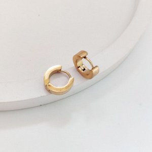 Серьги из стали