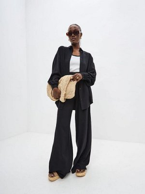 Fashion. Love. Story. Стильная черная рубашка оверсайз NEW