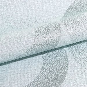 Обои бумажные «Пермские обои. Гало 1115-09», 0.53x10.05 м, цвет голубой