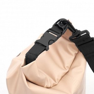 Гермомешок туристический Maclay, 15 л, 500D, бежевый