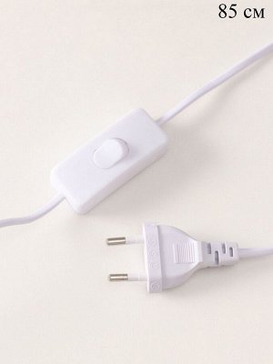Светильник "Уровень стресса 99,9%" LED RGB от сети RISALUX 9,5х12,8х14,9 см