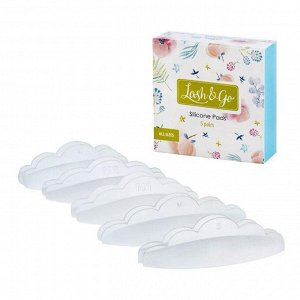 Lash&amp;Go Набор силиконовых валиков 5 пар, S, M, M1, M2, L