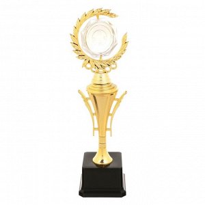 Кубок 177C, наградная фигура, золото, подставка пластик, 32.6 см