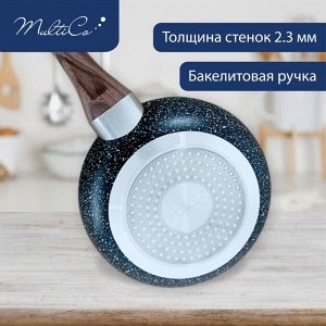 Сковорода, 200 мм, АП, индукция, алюминий, пластик, MULTICO HOME