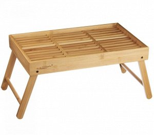 Поднос-столик 40*25*19,5см бамбук