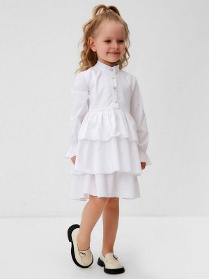 Платье для девочки MINAKU, с рюшами.