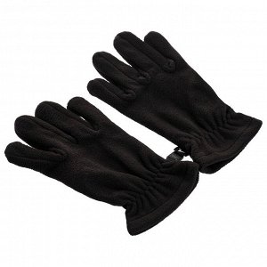 Перчатки флисовые ONLYTOP, чёрные