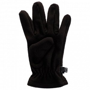 Перчатки флисовые ONLYTOP, чёрные