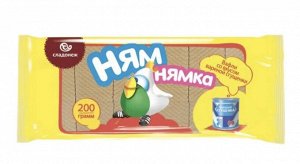 Сладонеж Вафли Ням-нямка вес кор (1/3,5) со вкусом вар. сгущенки 920