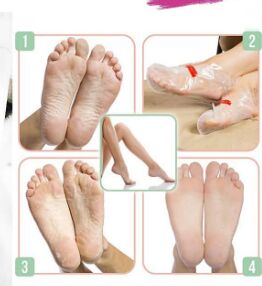 Boon7 Пилинг-носки с желеобразной консистенцией Peeling Out Pure Foot Care Pack, 34 гр (17 гр*2 шт)