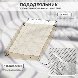 Комплект постельного белья Люкс Сатин 100% хлопок A375
