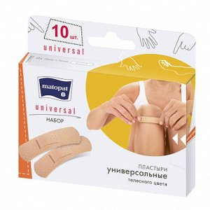 Пластырь Matopat Universal 19мм x 76мм по 10 шт.