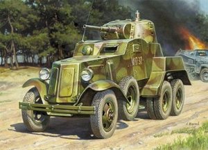 Сборная модель 3617 Бронеавтомобиль БА-10