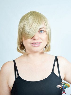 парик Шик, каре, светло-русый, искусственный волос