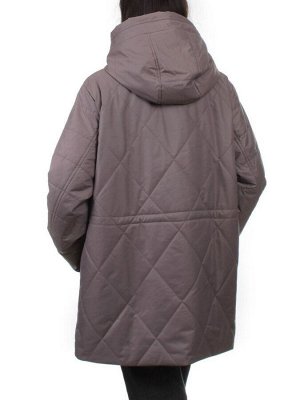 25051 DK. GRAY Куртка демисезонная женская (100 гр. холлофайбер)