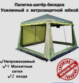 Палатка/ Кухня/ Шатер из стального каркаса MirCamping