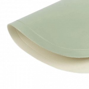 Салфетка сервировочная "Leather Oval" 28,5х43,5см, цв.зеленый