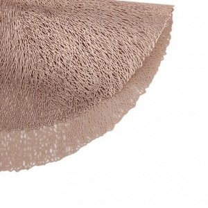 Салфетка сервировочная "Lace" 38см, цв.медь