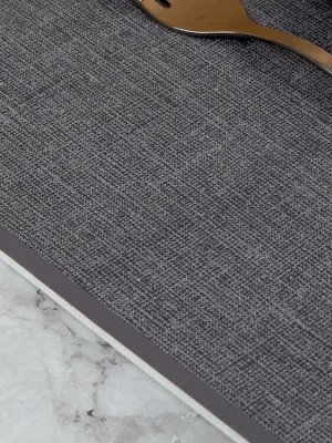 Салфетка сервировочная "Soft" 28,5х43,5см, цв.темно-серый