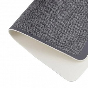 Салфетка сервировочная "Soft" 28,5х43,5см, цв.темно-серый