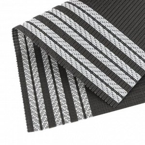 Салфетка сервировочная "Linen Stripes" 30х45см, цв.коричневый