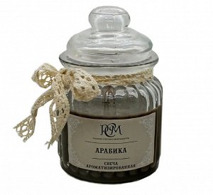 Свеча в банке "Арабика" 45ч 12,8х7,8см