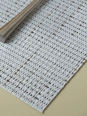 Салфетка сервировочная "Linen Simple" 30х45см, цв.серый