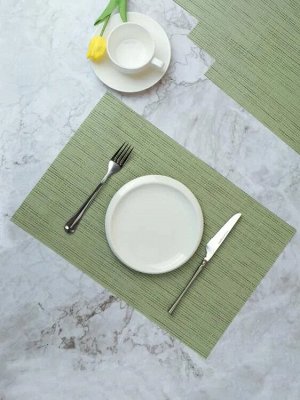 Салфетка сервировочная "Linen Simple" 30х45см, цв.зеленый