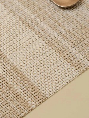 Салфетка сервировочная "Linen Stripes" 30х45см, цв.бежевый