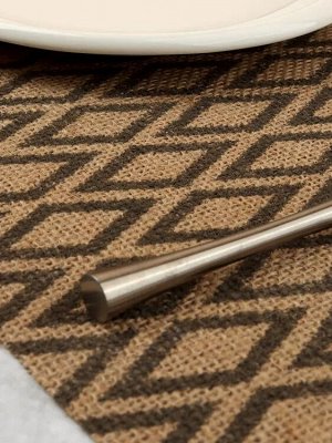 Салфетка сервировочная "Rombs" 28,5х43,5см, цв.коричневый
