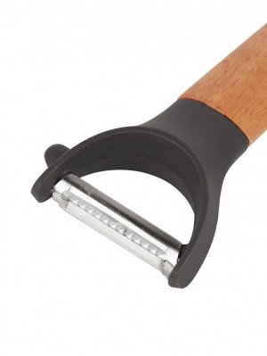 "Anthracite" Овощечистка с поперечным зубчатым лезвием 14.3х7см