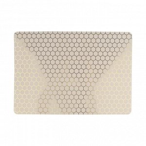 Салфетка сервировочная "Hexagon" 28,5х43,5см, цв.белый