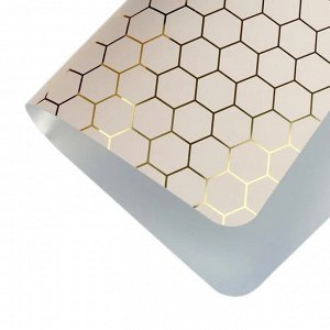 Салфетка сервировочная "Hexagon" 28,5х43,5см, цв.белый