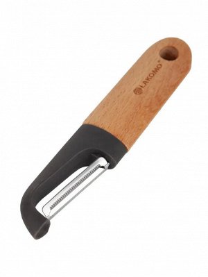 "Anthracite" Овощечистка с продольным зубчатым лезвием 16х1,7см
