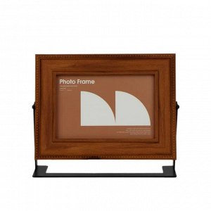 Фоторамка настольная "Geometry Horizont" 10х15см, цв.темно-коричневый