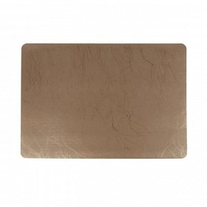 Салфетка сервировочная "Leather Marble" 30х43см, цв.золотой