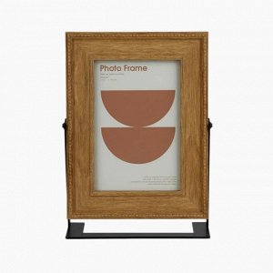 Фоторамка настольная "Geometry Vertical" 10х15см, цв.светло-коричневый