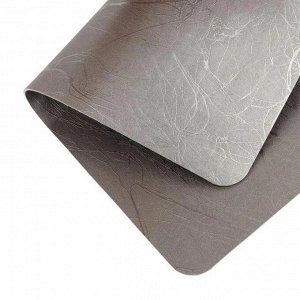 Салфетка сервировочная "Leather Marble" 30х43см, цв.шоколадный