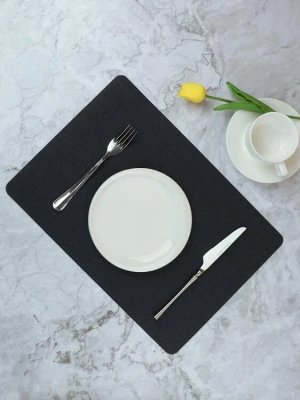 Салфетка сервировочная "Leather Plain" 30х43см, цв.синий