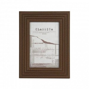 Фоторамка "Classica Stripe" 10х15см, цв.коричневый