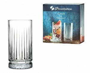 "PSB" ELYSIA" Набор стаканов высоких 4шт 445мл