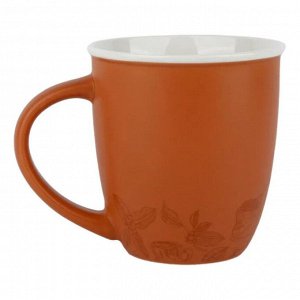 Кружка "Latte" 410мл, цв.терракотовый